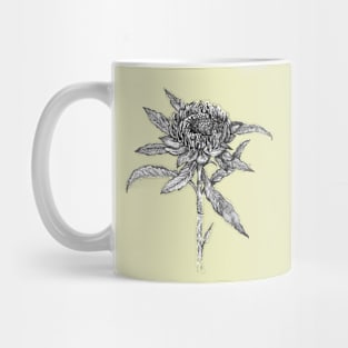 Flower_Botanical Illustration. Mug